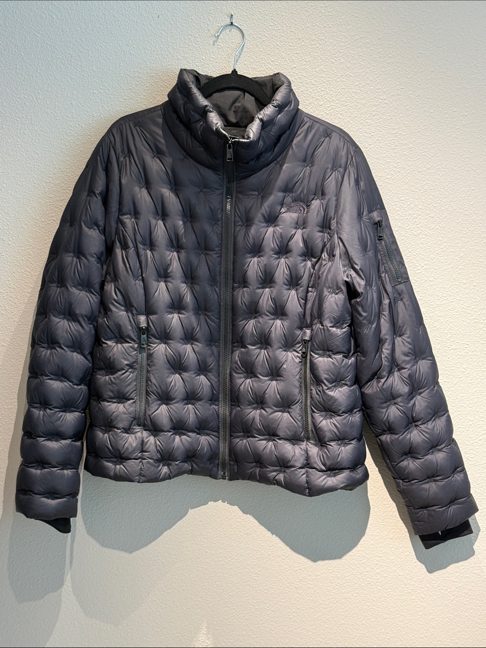 The North Face Women's Holladown Crop Jacket - Black XL